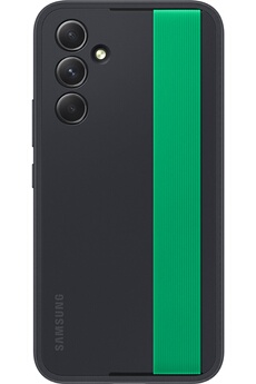 Samsung - Coque et étui téléphone mobile Samsung Coque renforcee avec laniere Galaxy A54 5G Noir