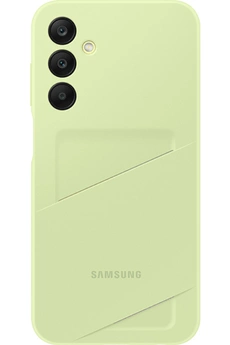 Coque et étui téléphone mobile Samsung Coque avec porte-carte pour Galaxy A25 Vert Clair
