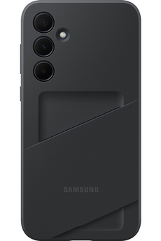 Coque et étui téléphone mobile Samsung Coque avec porte-carte pour Galaxy A35 5G Noir