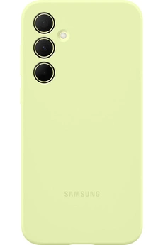 Coque et étui téléphone mobile Samsung Coque Silicone pour Galaxy A35 5G Vert clair