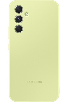 Samsung - Coque et étui téléphone mobile Samsung Coque Silicone Galaxy A54 5G Vert Clair