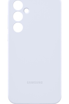 Coque et étui téléphone mobile Samsung Coque Silicone pour Galaxy A55 5G Bleu Polaire