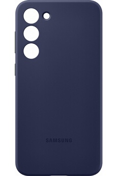 Coque et étui téléphone mobile Samsung Coque Silicone S23+ Navy