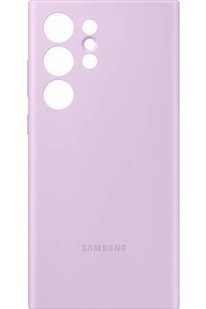 Coque et étui téléphone mobile Samsung Coque Silicone S23 Ultra Lilas