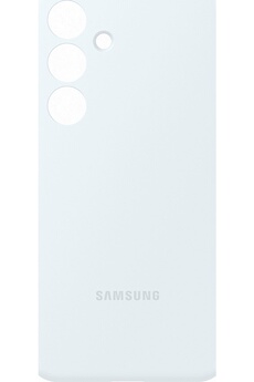 Coque et étui téléphone mobile Samsung Coque Silicone pour Galaxy S24 Gris Clair