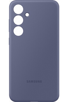 Coque et étui téléphone mobile Samsung Coque Silicone pour Galaxy S24+ Violet