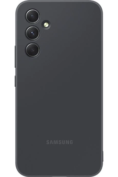 Coque et étui téléphone mobile Samsung Coque Silicone Galaxy A54 5G Noir