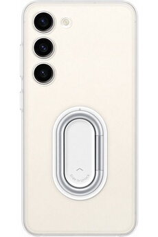 Coque et étui téléphone mobile Samsung Coque transparente avec support amovible S23