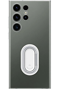 Coque et étui téléphone mobile Samsung Coque transparente avec support amovible S23 Ultra
