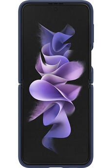 Samsung Noir Coque Z Flip En Cuir