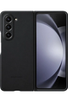Samsung - Coque Simili cuir Z Fold 5 Graphite