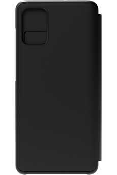 Coque et étui téléphone mobile Samsung Flip Wallet  'Designed for SAMSUNG' A71 Noir