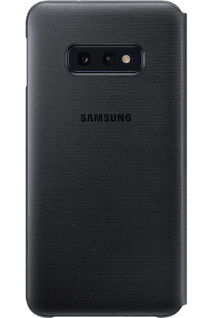 Coque et étui téléphone mobile Samsung LED View Cover pour Samsung Galaxy S10e Noir