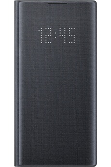 Samsung Noir Folio Pour Galaxy Note 10 Led View Cover - Neuf - Image 5