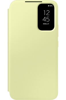 Samsung - Coque et étui téléphone mobile Samsung Etui Smart S View Galaxy A34 5G Vert Clair