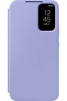 Samsung - Coque et étui téléphone mobile Samsung Etui Smart S View Galaxy A34 5G Violet