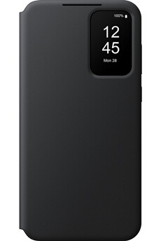 Coque et étui téléphone mobile Samsung Etui Smart S View pour Galaxy A35 5G Noir