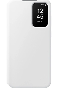 Coque et étui téléphone mobile Samsung Etui Smart S View pour Galaxy A35 5G Blanc
