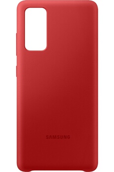 Coque de protection en silicone Samsung pour Galaxy S20 FE Rouge - Image 3