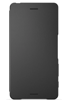 ETUI FLIP COVER NOIR POUR SONY XPERIA XA