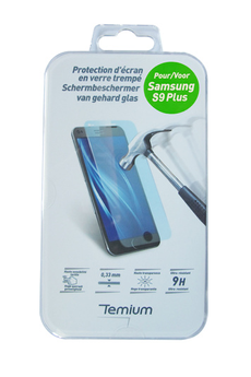 Coque et étui téléphone mobile Temium Film transparent pour Galaxy S9 Plus