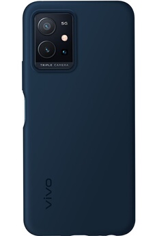 Coque et étui téléphone mobile Vivo Vivo Y55 Coque silicone Bleu foncé