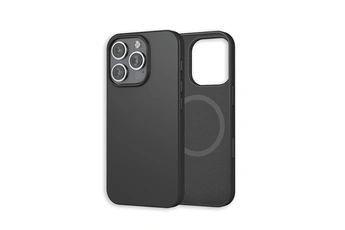 Wefix - Coque Silicone avec MagSafe pour iPhone 16 Pro - Noir