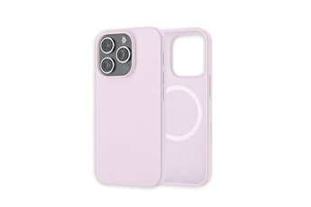 Wefix - Coque Silicone AVEC MagSafe POUR iPhone 16 Pro - Lila