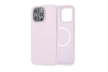 Wefix - Coque Silicone AVEC MagSafe POUR iPhone 16 Pro Max - Lila