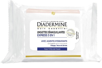 Diadermine Accessoire beauté Diadermine LINGETTES DEMAQUILLANTES