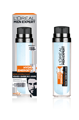 L’oreal Pro SOIN MEN HYDRA ENERGETIC X VISAGE + BARBE 3 JOURS