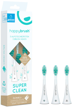 Accessoire dentaire Happy brush Brossettes ECO v3 SuperClean X3