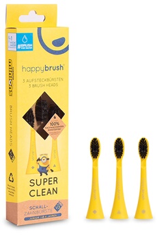 Accessoire dentaire Happy brush Brossettes ECO V3 Les Minions X3
