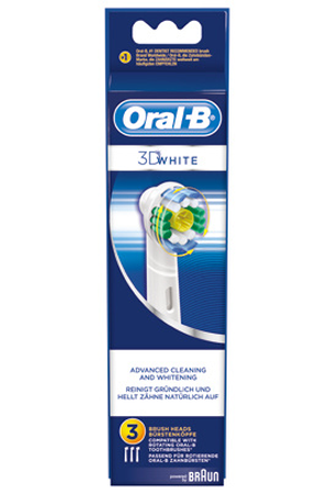 Accessoire dentaire Oral B BROSSETTES EB18 X3 3D WHITE