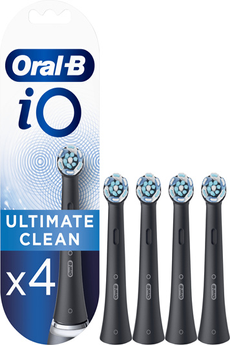 Brossette dentaire Oral B IO ULTIMATE CLEAN BLACK X4