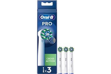 Brossette dentaire Oral B PRO CROSS ACTION WHITE X3 | Darty