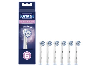 Accessoire dentaire Oral B Oral-B brossettes Sensitive Clean Mega X6