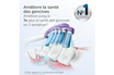 Philips SONICARE G3 Premium Gum Care HX9054/17 TÊTES DE BROSSE X4 photo 6