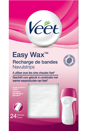Accessoire épilation Veet EASY WAX RECHARGE DE BANDES X24