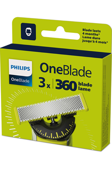 Accessoire rasage Philips QP430/50 LAMES ONEBLADE 360 X3