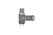 Clé USB Lexar JumpDrive D400 32 Go - Double Connectique USB 3.1 Et Type-C - Transfert Rapide - Gris