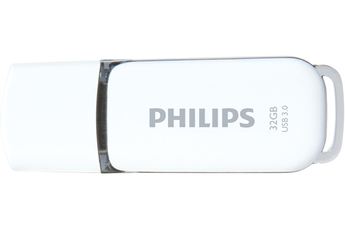 SOLDES 2024 : PHILIPS Clé USB 128 Go - FM128FD75B - Blanc pas cher