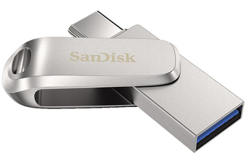 Clé USB Sandisk Type-C Ultra Dual Drive Luxe 256GB