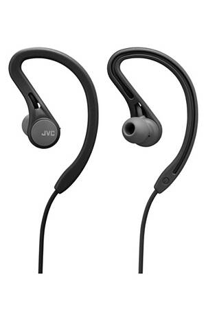 JVC HA-EC25T - Écouteurs Intra-Auriculaires Sans-Fil pour le Sport, Bluetooth 5.1, Avec Boitier de Recharge et Commandes Tactiles, Blanc
