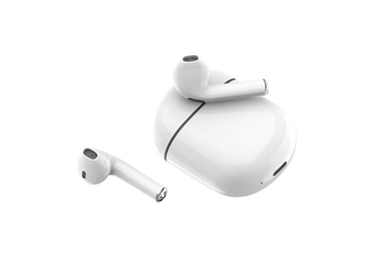 Écouteurs sans-fil Blanc / Sobre et léger / Bluetooth 5.1 / Aucun fil pour encombrez vos mouvements.Écouteurs sans-fil Blanc / Sobre et léger / Bluetooth 5.1 / Aucun fil pour encombrez vos mouvements.