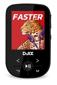 Lecteur audio vidéo MP3-MP4 Djix C100 4 Go