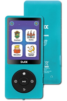 Lecteur MP3 de 16 Go pour Enfants, avec Bluetooth, lecteurs MP3 et MP4 avec  Haut-Parleur, Radio FM, enregistrements, Alarme, chronomètre, supporte  jusqu'à 128 Go. : : High-Tech