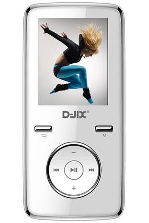 Lecteur Audio Video Mp3 Mp4 Djix M350 8go Fm Blanc Darty