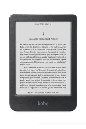 Liseuse eBook Kobo Liseuse numerique Kobo by Fnac Clara BW 6'' 16 Go Noir