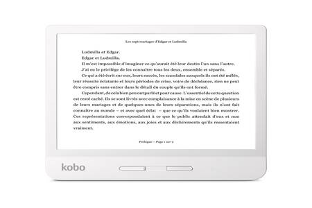 Liseuse eBook Kobo Kobo by Fnac Libra H2O Blanche - N873-KF-WH-S-EP | Darty